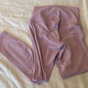 lululemon athletica Lavender High-Rise Leggings
